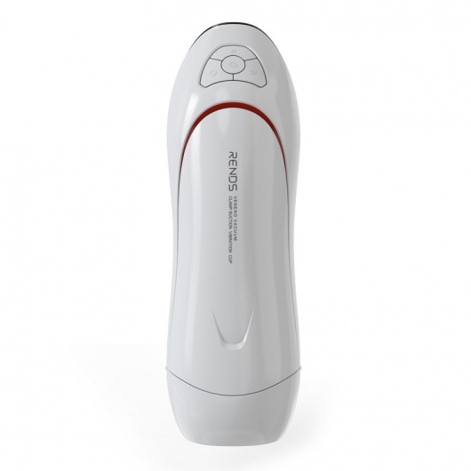 Белый вибромастурбатор со сжатием и голосовым сопровождением - Rends - в Раменском купить с доставкой