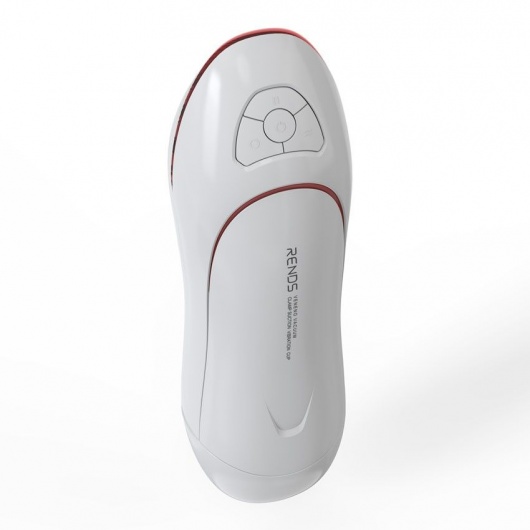 Белый вибромастурбатор со сжатием и голосовым сопровождением - Rends - в Раменском купить с доставкой