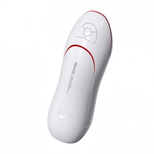 Белый вибромастурбатор со сжатием и голосовым сопровождением - Rends - в Раменском купить с доставкой