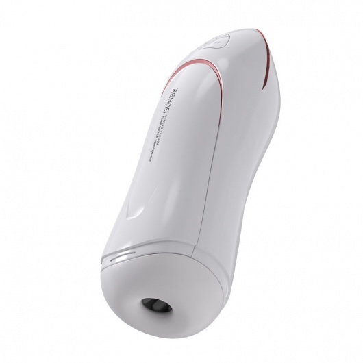 Белый вибромастурбатор со сжатием и голосовым сопровождением - Rends - в Раменском купить с доставкой