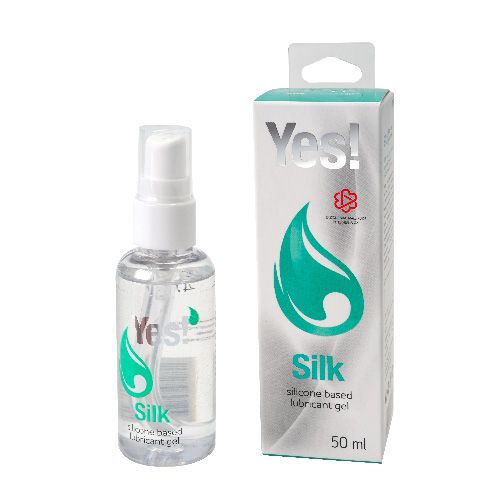 Силиконовая гипоаллергенная вагинальная смазка Yes Silk - 50 мл. - Sitabella - купить с доставкой в Раменском