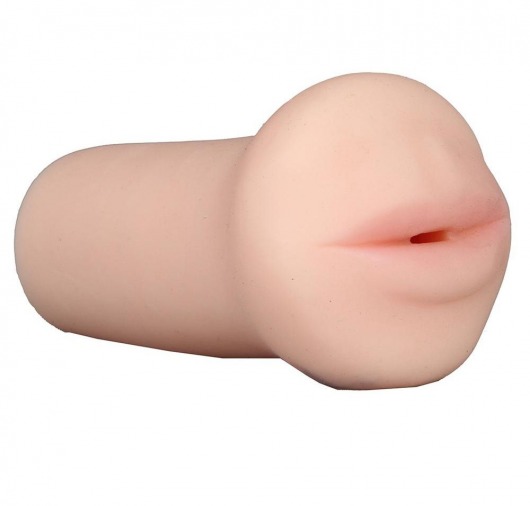 Нежный мастурбатор-ротик REALSTUFF 5INCH MASTURBATOR BJ - Dream Toys - в Раменском купить с доставкой