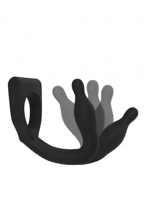 Эрекционное кольцо с вибровтулкой Discovery - MALESATION - в Раменском купить с доставкой