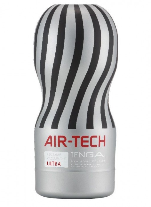 Серый мастурбатор Reusable Vacuum CUP ULTRA - Tenga - в Раменском купить с доставкой