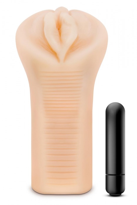 Мастурбатор-вагина Soft   Wet Veronika Realistic Beige Masturbator - Blush Novelties - в Раменском купить с доставкой