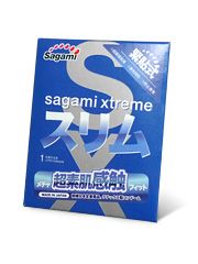 Презерватив Sagami Xtreme FEEL FIT 3D - 1 шт. - Sagami - купить с доставкой в Раменском