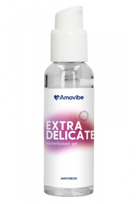 Гель на водной основе Amovibe Extra Delicate - 100 мл. - Amovibe - купить с доставкой в Раменском