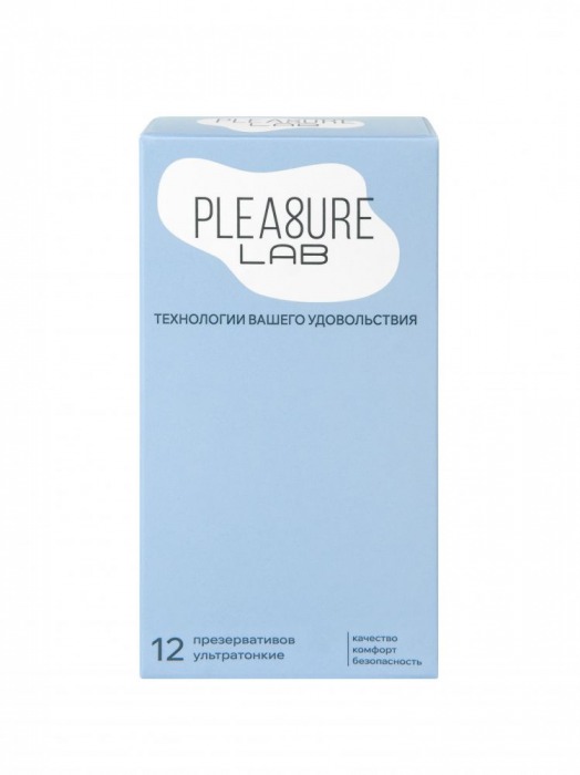 Ультратонкие презервативы Pleasure Lab - 12 шт. - Pleasure Lab - купить с доставкой в Раменском