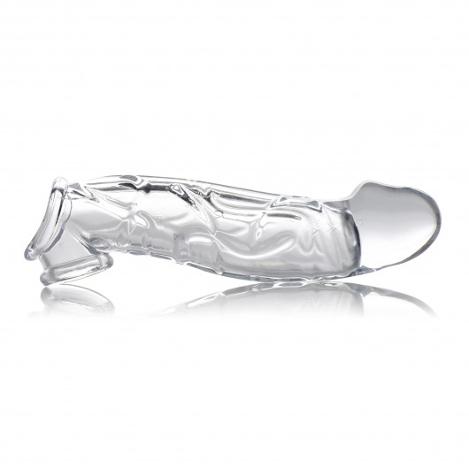 Прозрачная насадка для увеличения члена 2 Inch Clear Extender Sleeve - XR Brands - в Раменском купить с доставкой