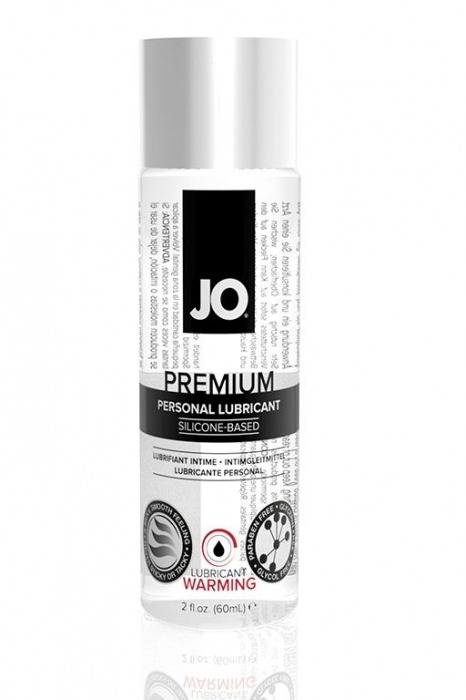 Возбуждающий лубрикант на силиконовой основе JO Personal Premium Lubricant  Warming - 60 мл. - System JO - купить с доставкой в Раменском