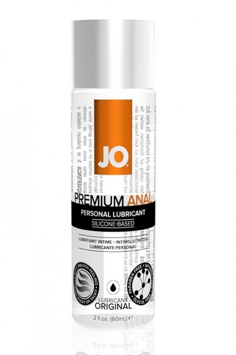 Анальный лубрикант на силиконовой основе JO Anal Premium - 60 мл. - System JO - купить с доставкой в Раменском