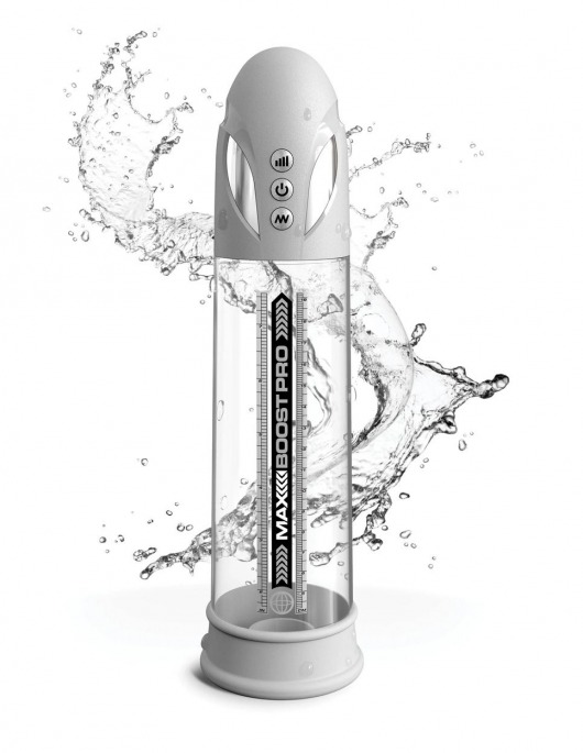 Белая вакуумная автоматическая помпа Max Boost Pro Flow - Pipedream - в Раменском купить с доставкой