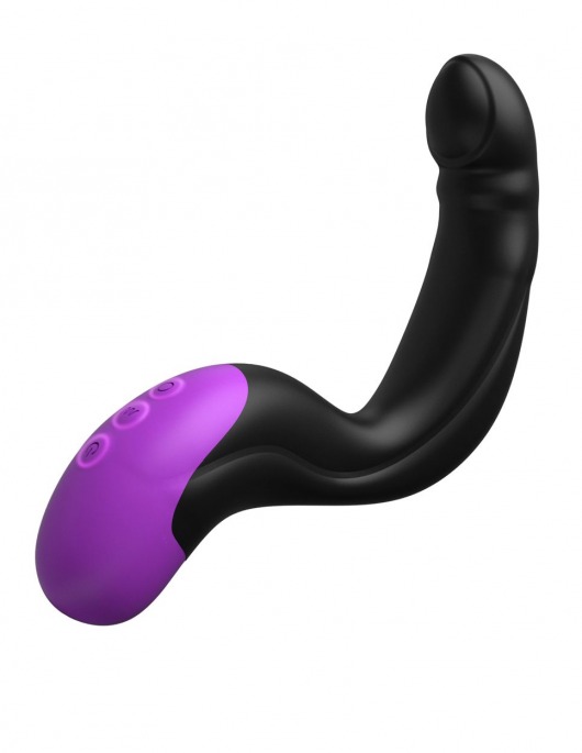 Черно-фиолетовый вибромассажёр простаты Hyper-Pulse P-Spot Massager - Pipedream - в Раменском купить с доставкой