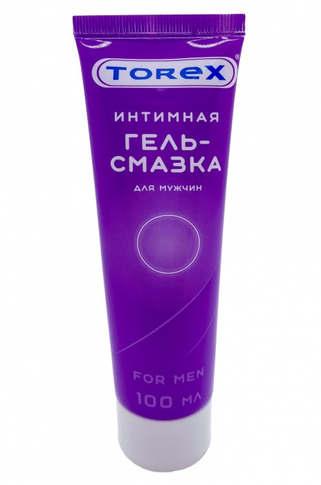Гель-смазка на водной основе For Men - 100 мл. - Torex - купить с доставкой в Раменском