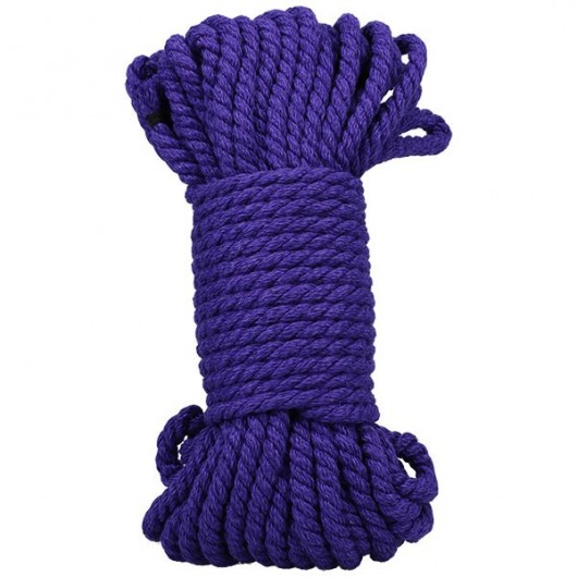 Фиолетовая верёвка для связывания и фиксации Bind Tie - 15,24 м. - Doc Johnson - купить с доставкой в Раменском