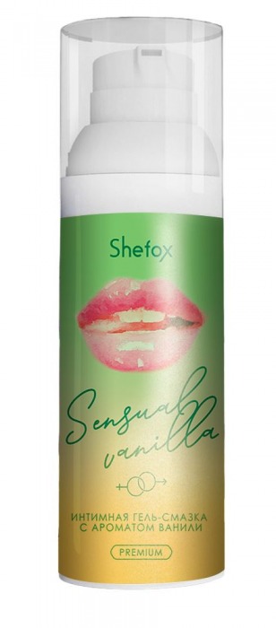 Интимная гель-смазка Shefox Premium «Чувственная ваниль» - 50 мл. - Shefox - купить с доставкой в Раменском