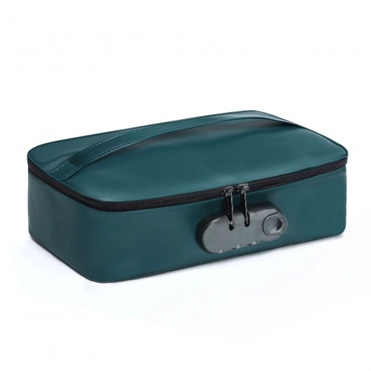 Зеленая сумочка для хранения игрушек Discreet Box - Dorcel - купить с доставкой в Раменском