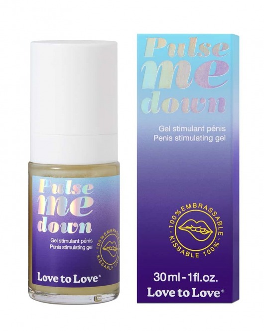 Стимулирующий гель для пениса Pulse Me Down - 30 мл. - Love to Love - купить с доставкой в Раменском