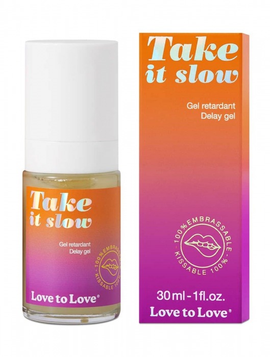 Пролонгирующий гель для мужчин Take It Slow - 30 мл. - Love to Love - купить с доставкой в Раменском