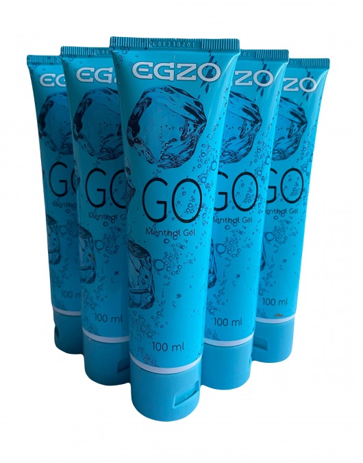 Набор из 5 пролонгирующих лубрикантов на водной основе Egzo Go (по 100 мл.) - EGZO - купить с доставкой в Раменском