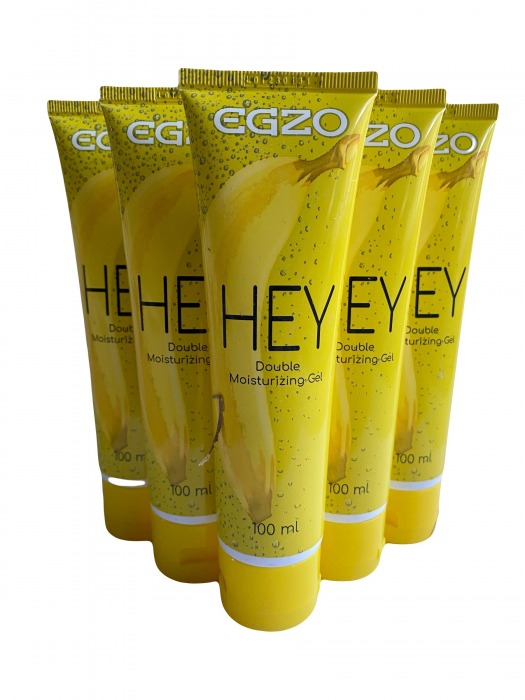 Набор из 5 анальных лубрикантов на водной основе Egzo Hey (по 100 мл.) - EGZO - купить с доставкой в Раменском