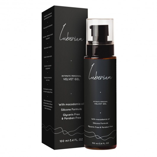 Интимный гель на силиконовой основе с маслом макадамии Luberium Velvel Gel - 100 мл. - Luberium - купить с доставкой в Раменском
