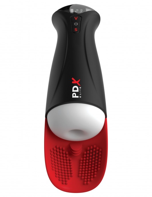 Мастурбатор в колбе с вибрацией Fuck-O-Matic Pro XL - Pipedream - в Раменском купить с доставкой