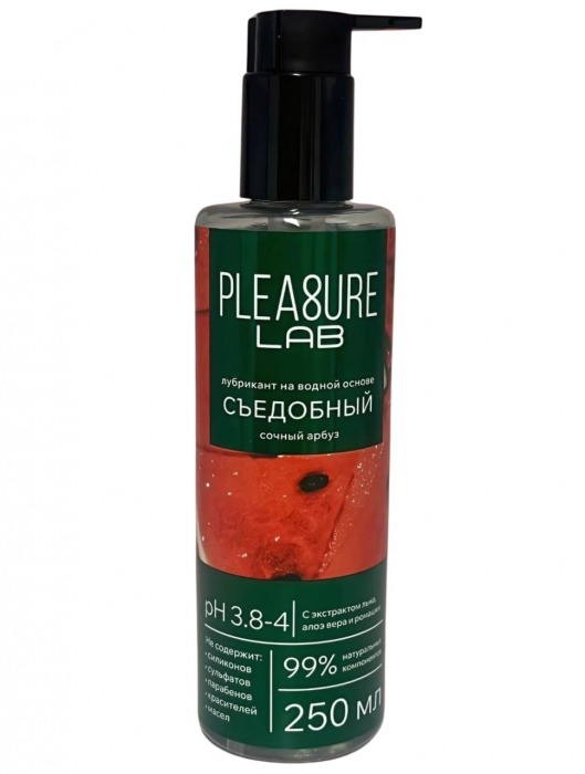 Лубрикант на водной основе Pleasure Lab с ароматом арбуза - 250 мл. - Pleasure Lab - купить с доставкой в Раменском