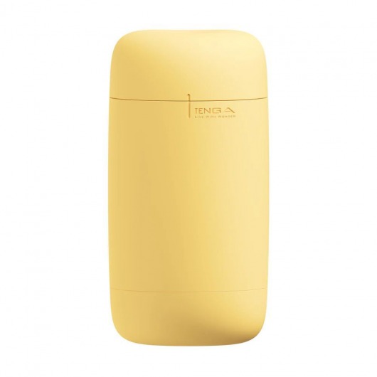 Желтый мастурбатор Tenga Puffy - Tenga - в Раменском купить с доставкой