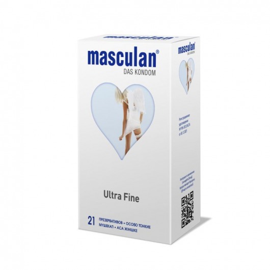Особо тонкие презервативы Masculan Ultra Fine - 21 шт. - Masculan - купить с доставкой в Раменском