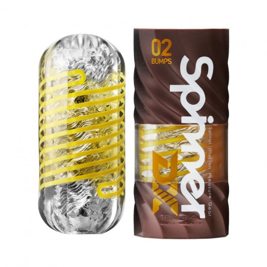 Мастурбатор Tenga Spinner DX 02 Bumps - Tenga - в Раменском купить с доставкой