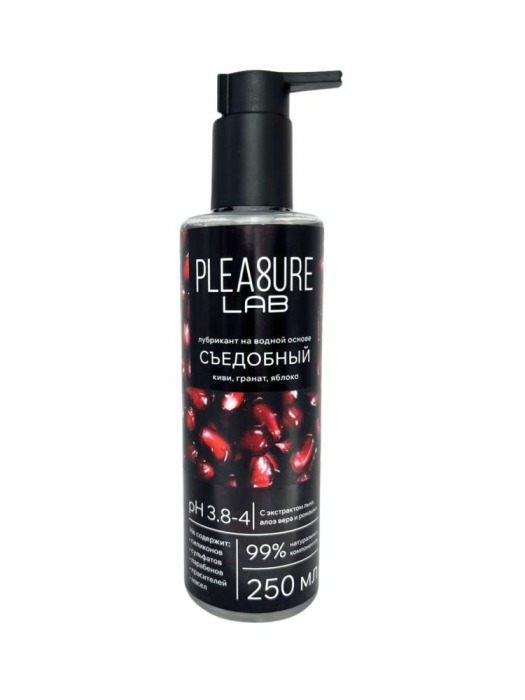 Лубрикант на водной основе Pleasure Lab с ароматом киви, граната и яблока - 250 мл. - Pleasure Lab - купить с доставкой в Раменском