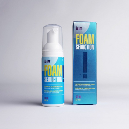 Очищающая пенка для тела Foam Seduction - 50 мл. - INTT - купить с доставкой в Раменском