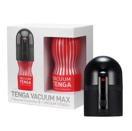 Набор Tenga Vacuum Max: мастурбатор и устройство для создания вакуума - Tenga - в Раменском купить с доставкой