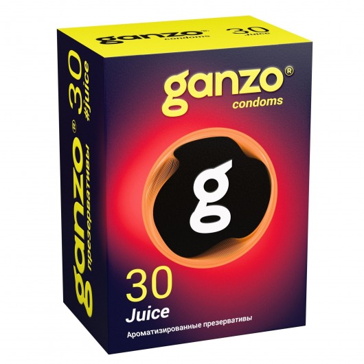 Ароматизированные презервативы Ganzo Juice - 30 шт. - Ganzo - купить с доставкой в Раменском Ароматизированные презервативы Ganzo Juice - 30 шт. - Ganzo - купить с доставкой в Раменском
