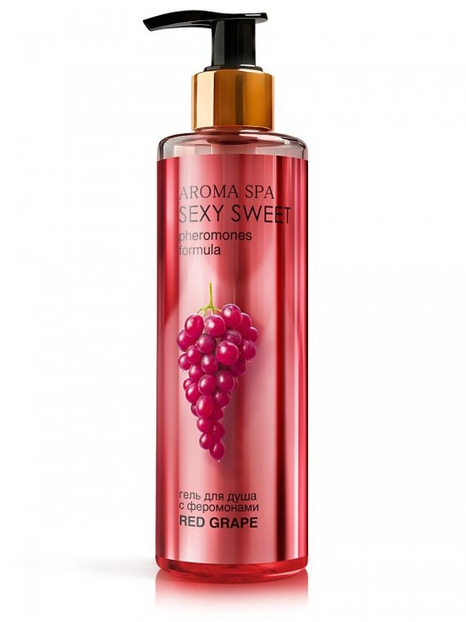 Гель для душа с феромонами и ароматом винограда Red Grape - 200 мл. -  - Магазин феромонов в Раменском