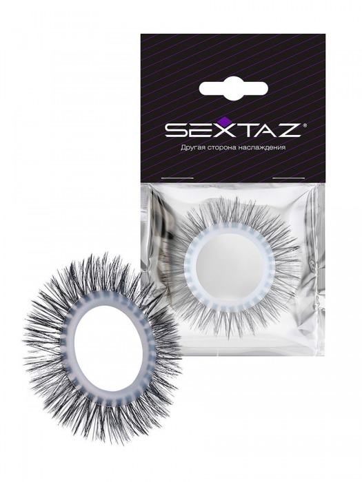 Круглое эрекционное кольцо с длинными «ресничками» - Sextaz - в Раменском купить с доставкой