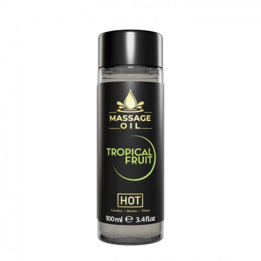 Массажное масло c ароматом тропических фруктов Massage Oil - 100 мл. - HOT - купить с доставкой в Раменском