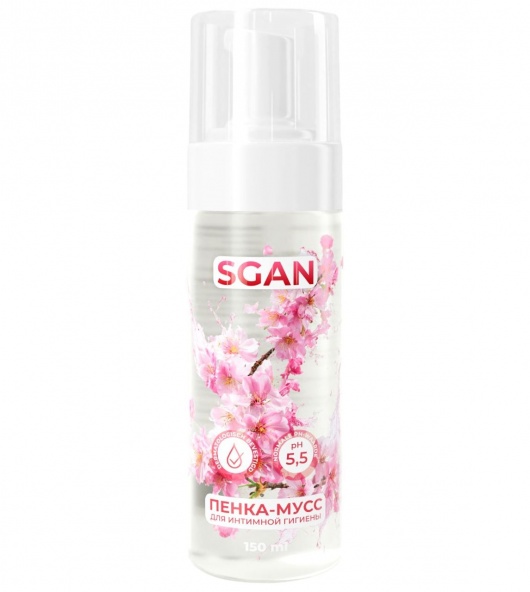 Пенка-мусс для интимной гигиены SGAN с пребиотиками - 150 мл. - SGAN - купить с доставкой в Раменском