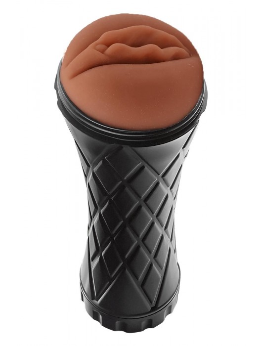 Коричневый мастурбатор-вагина Marly - Dream Toys - в Раменском купить с доставкой