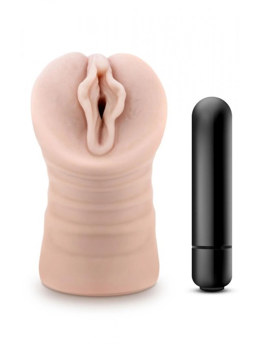 Телесный мастурбатор-вагина Destini - Blush Novelties - в Раменском купить с доставкой