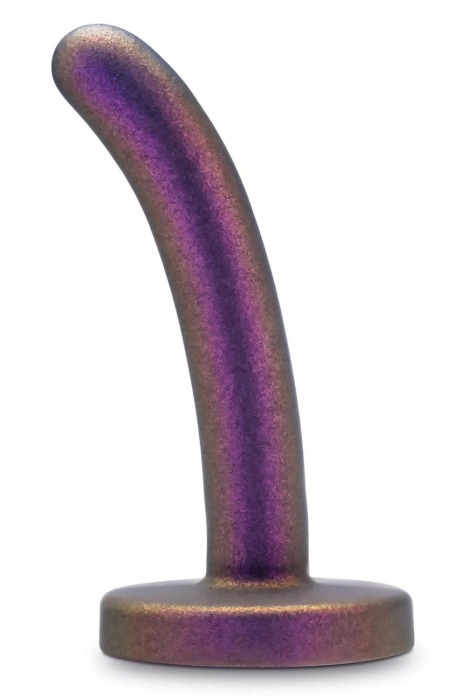 Фиолетовая насадка с гладкой поверхностью Surrender 4.75 Inch Beginner Pegging Dildo - 12 см. - Blush Novelties - купить с доставкой в Раменском