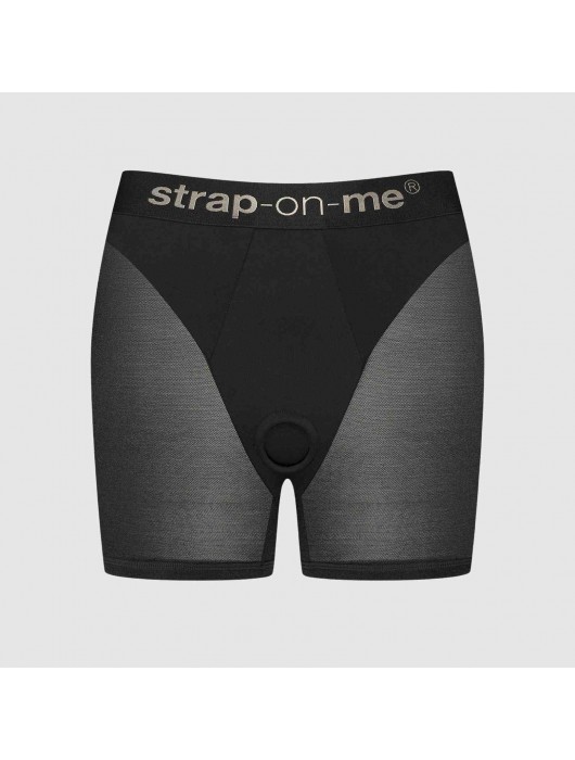 Трусики-шорты для фиксации насадок Strap-on-me Harness Lingerie Halo - size S - Strap-on-me - купить с доставкой в Раменском