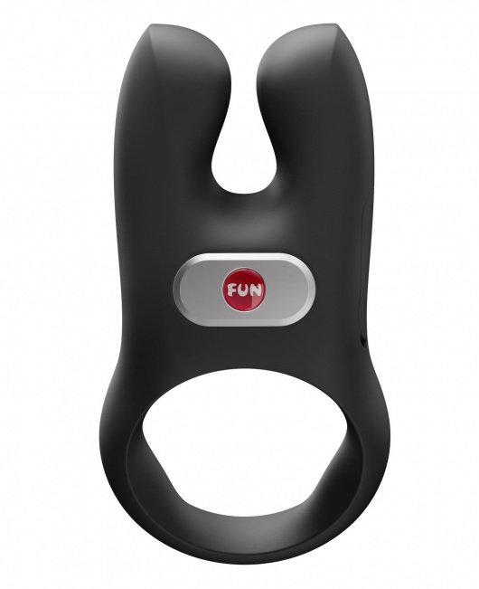 Черное эрекционное виброкольцо Nos - Fun Factory - в Раменском купить с доставкой