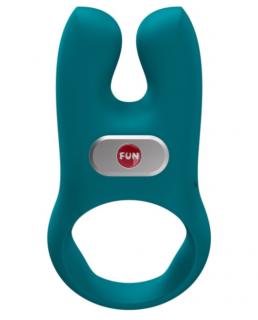 Зеленое эрекционное виброкольцо Nos - Fun Factory - в Раменском купить с доставкой