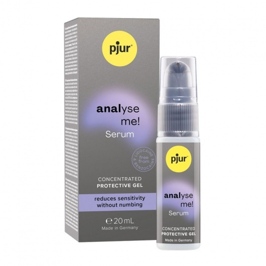 Расслабляющая анальная сыворотка pjur Analyse Me Serum - 20 мл. - Pjur - купить с доставкой в Раменском