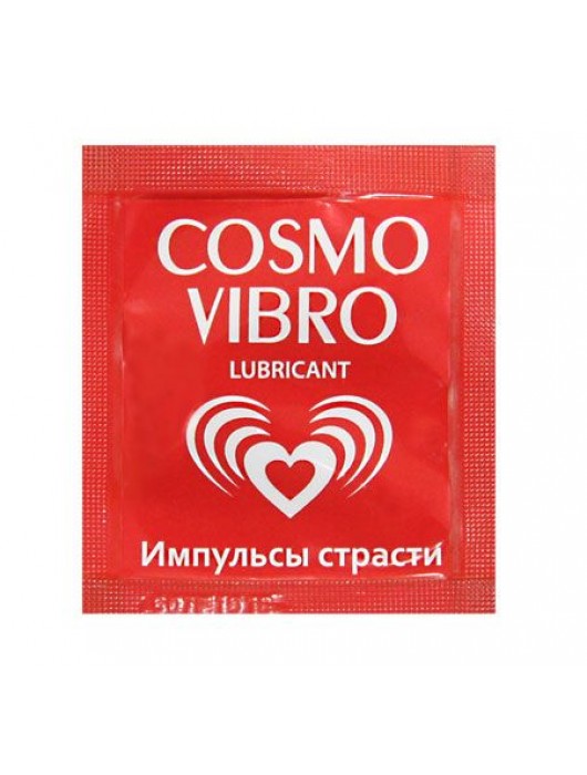 Пробник женского стимулирующего лубриканта на силиконовой основе Cosmo Vibro - 3 гр. - Биоритм - купить с доставкой в Раменском