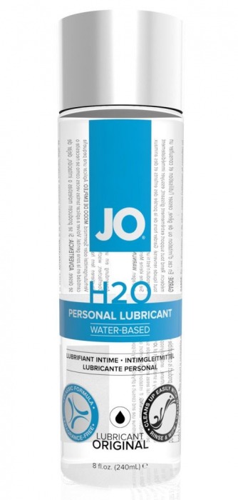 Нейтральный лубрикант на водной основе JO Personal Lubricant H2O - 240 мл. - System JO - купить с доставкой в Раменском