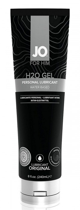 Лубрикант-гель для мужчин JO H2O GEL ORIGINAL - 240 мл. - System JO - купить с доставкой в Раменском