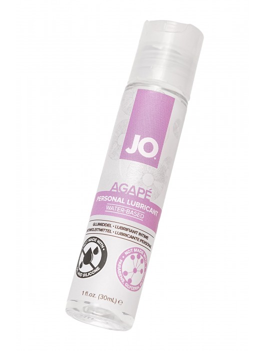 Лубрикант на водной основе для женщин JO AGAPE ORIGINAL - 30 мл. - System JO - купить с доставкой в Раменском